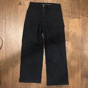 American Eagle Dark Gray Stretch Pants